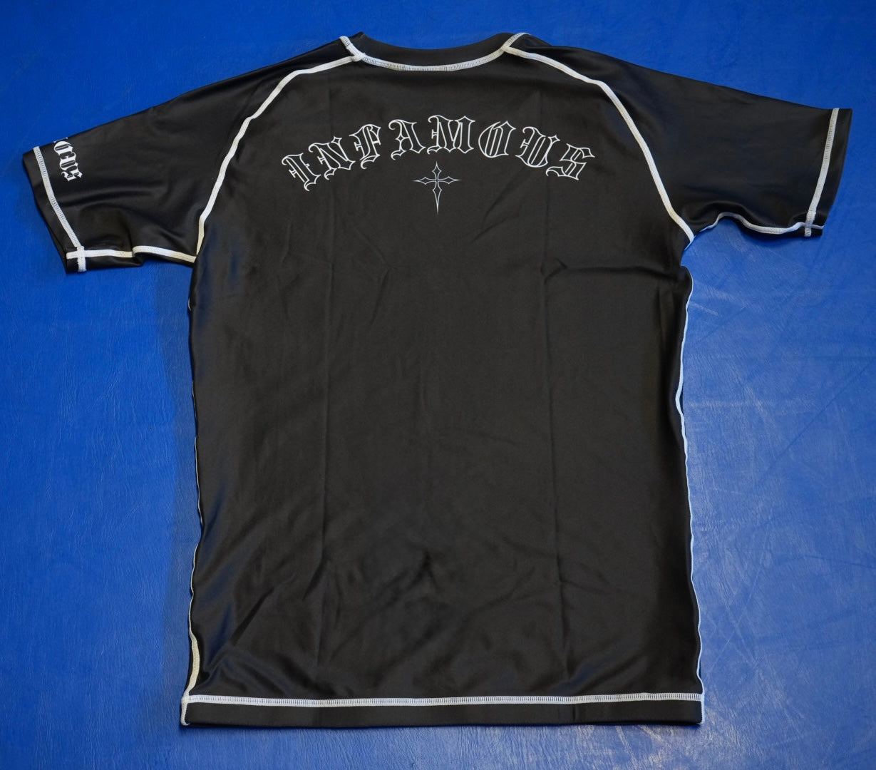 Infamous Grappling Black Rashguard