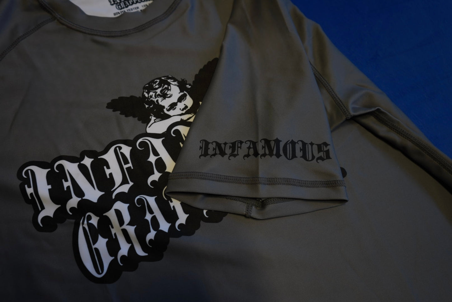 Infamous Grappling Grey Rashguard