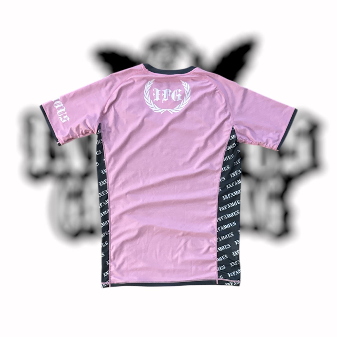 Infamous Grappling Pink Edition Rashguard