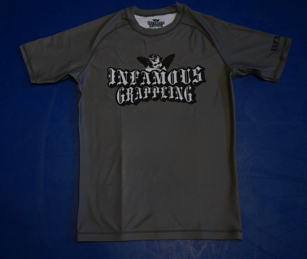 Infamous Grappling Grey Rashguard