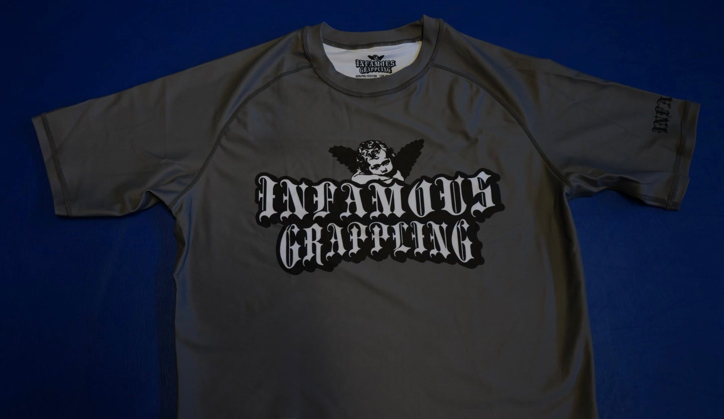 Infamous Grappling Grey Rashguard