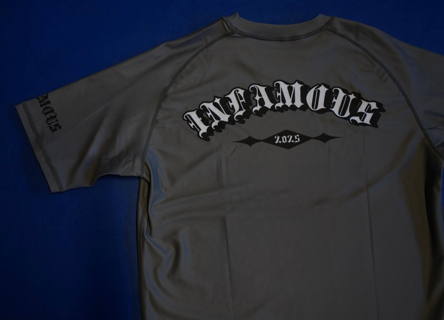 Infamous Grappling Grey Rashguard