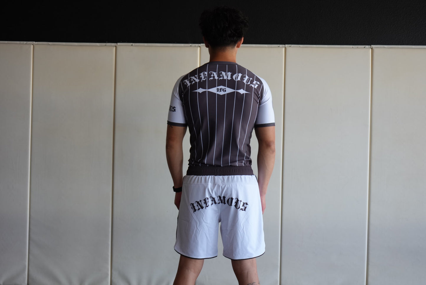 Infamous Grappling Striped Rashguard