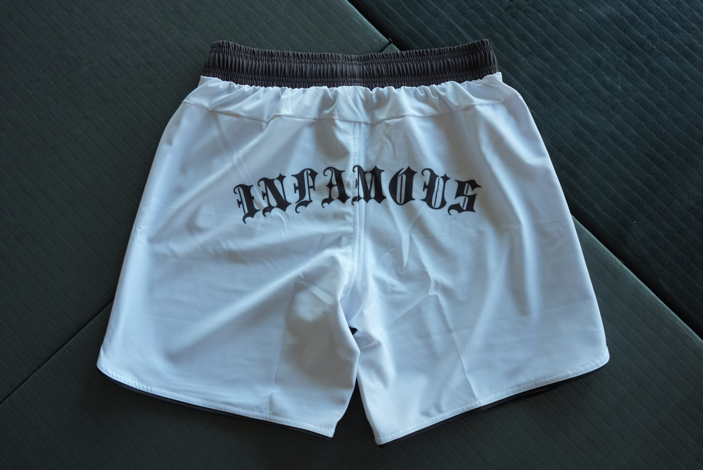 Infamous Grappling White Shorts