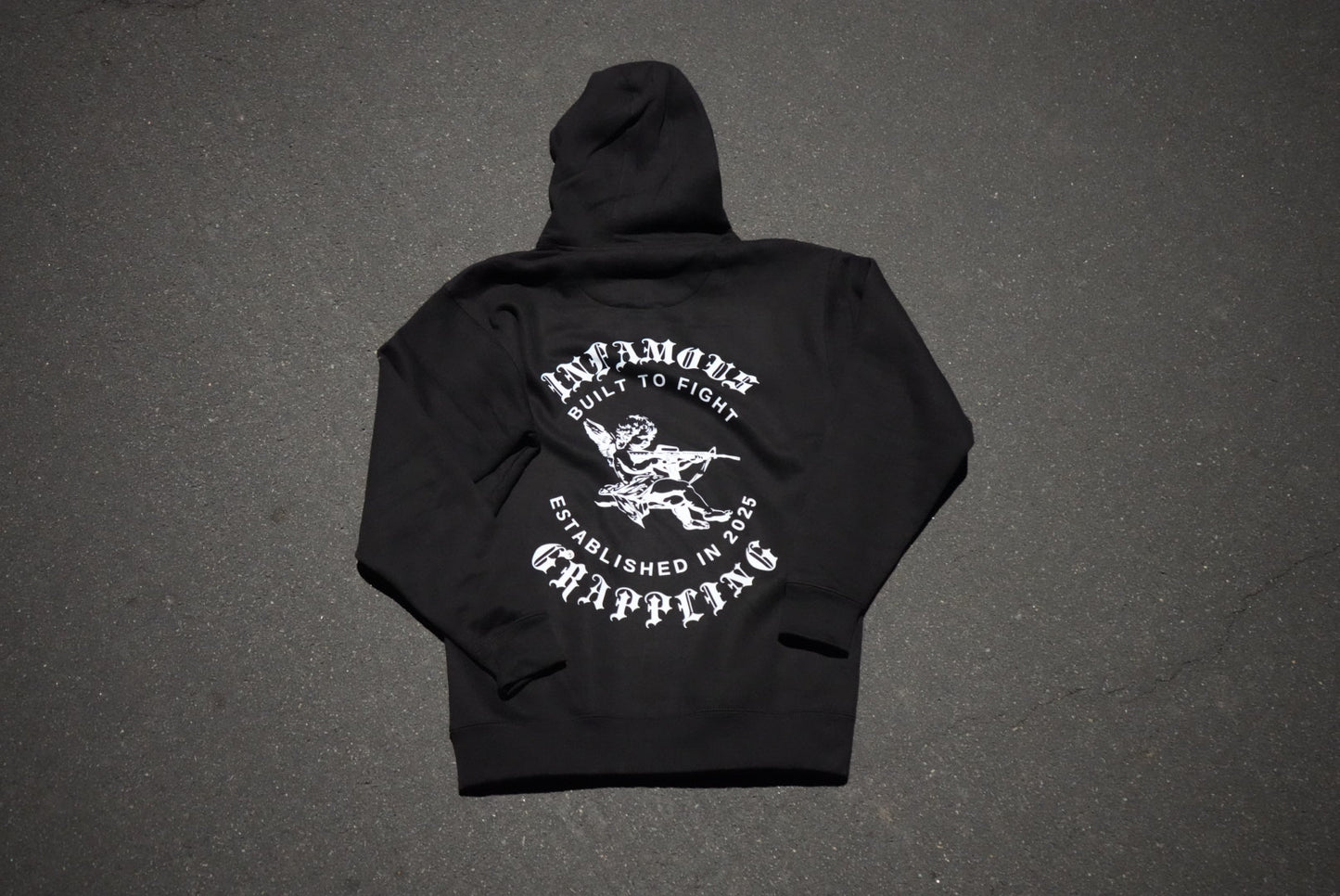 Infamous Grappling Black Hoodie