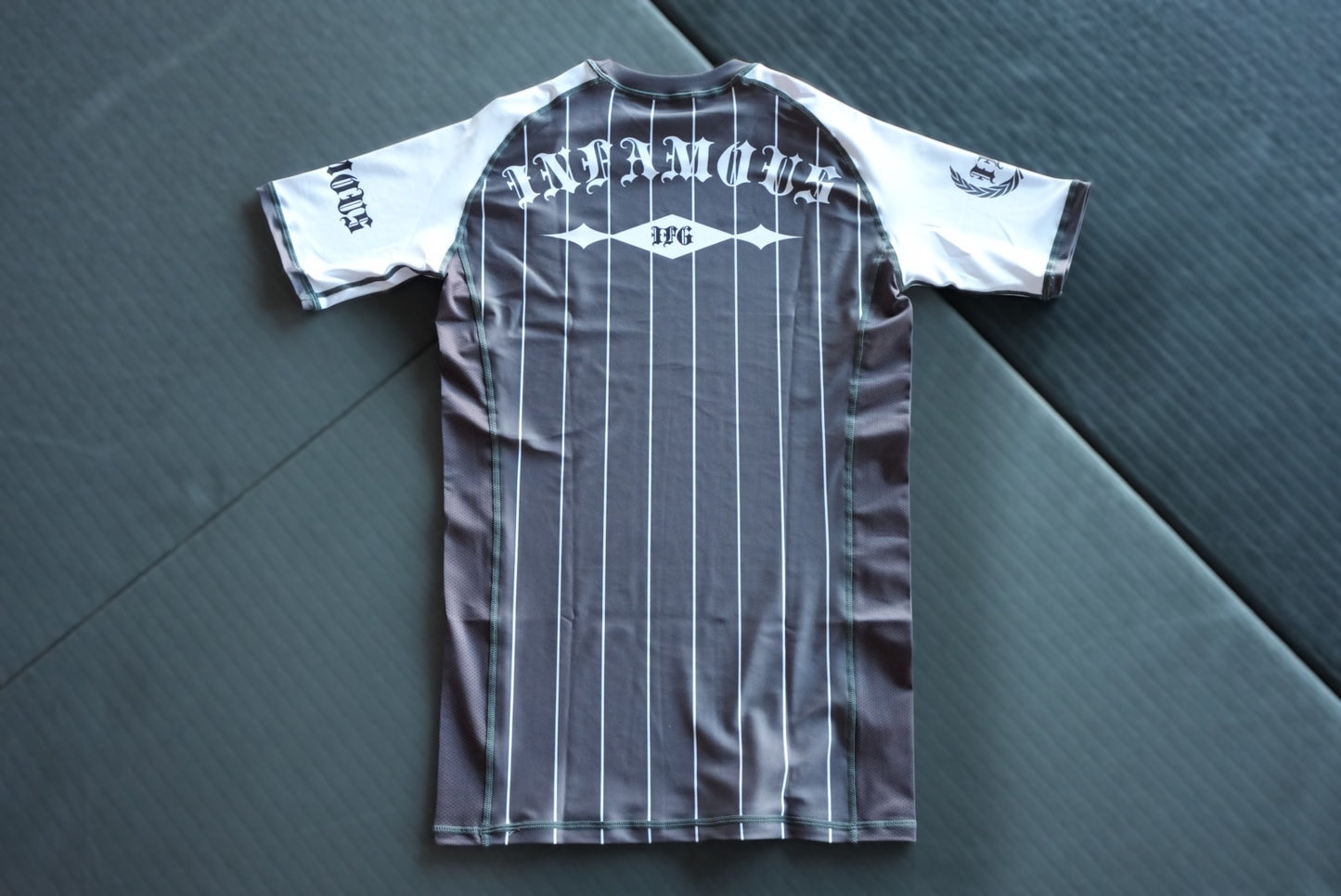 Infamous Grappling Striped Rashguard