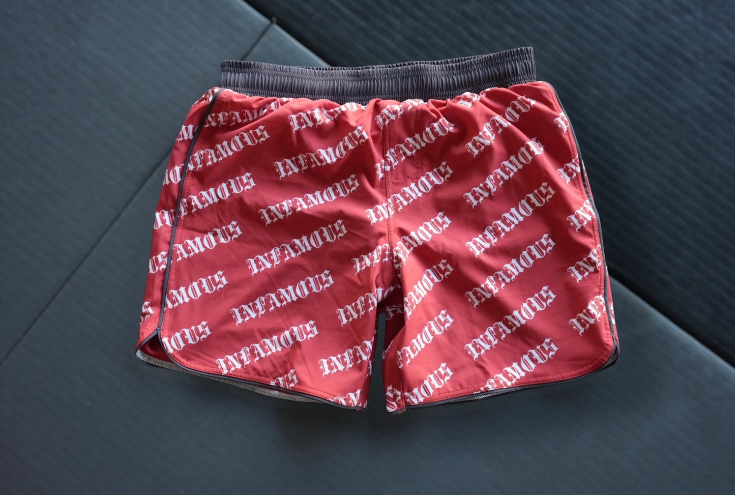 Infamous Grappling Red Shorts