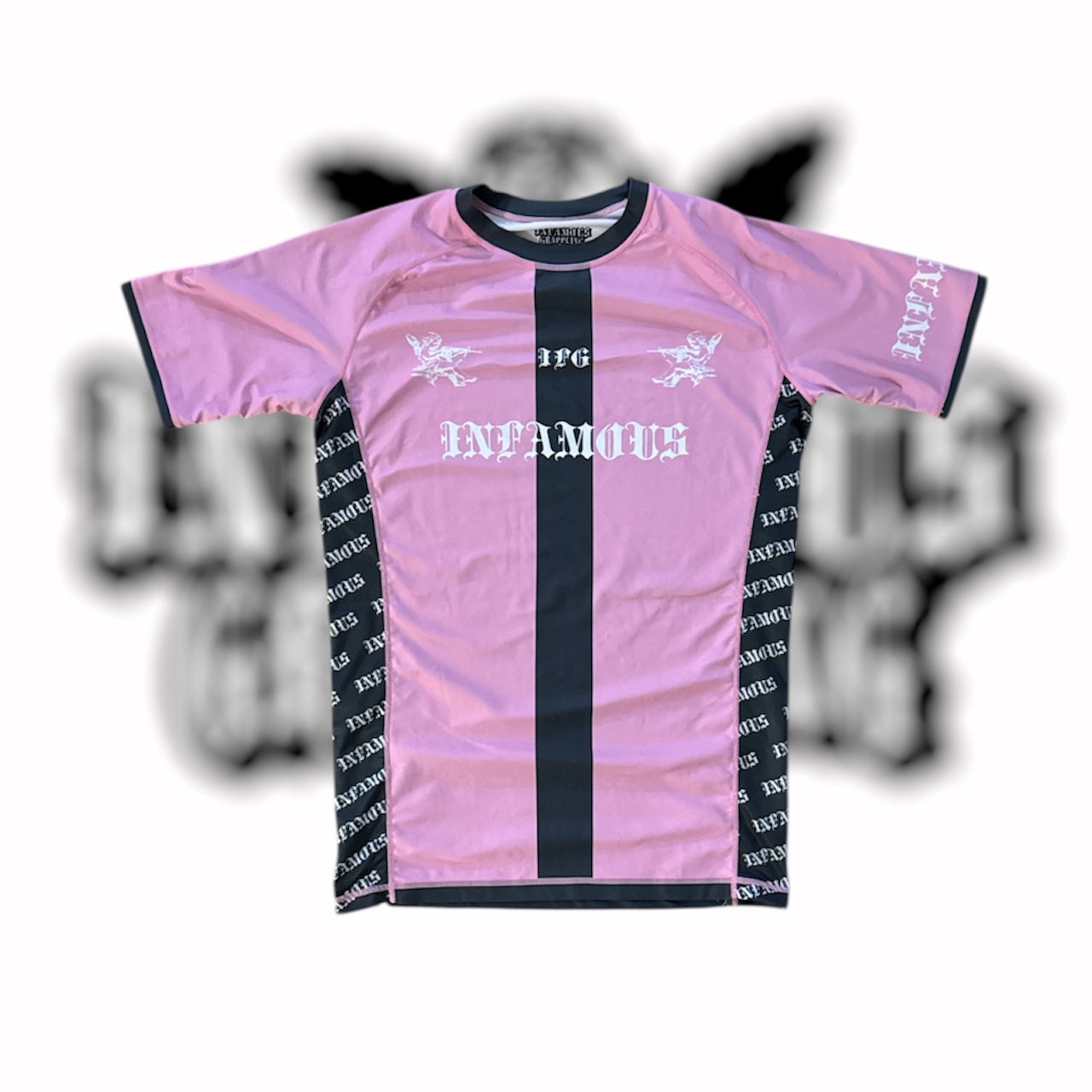 Infamous Grappling Pink Edition Rashguard