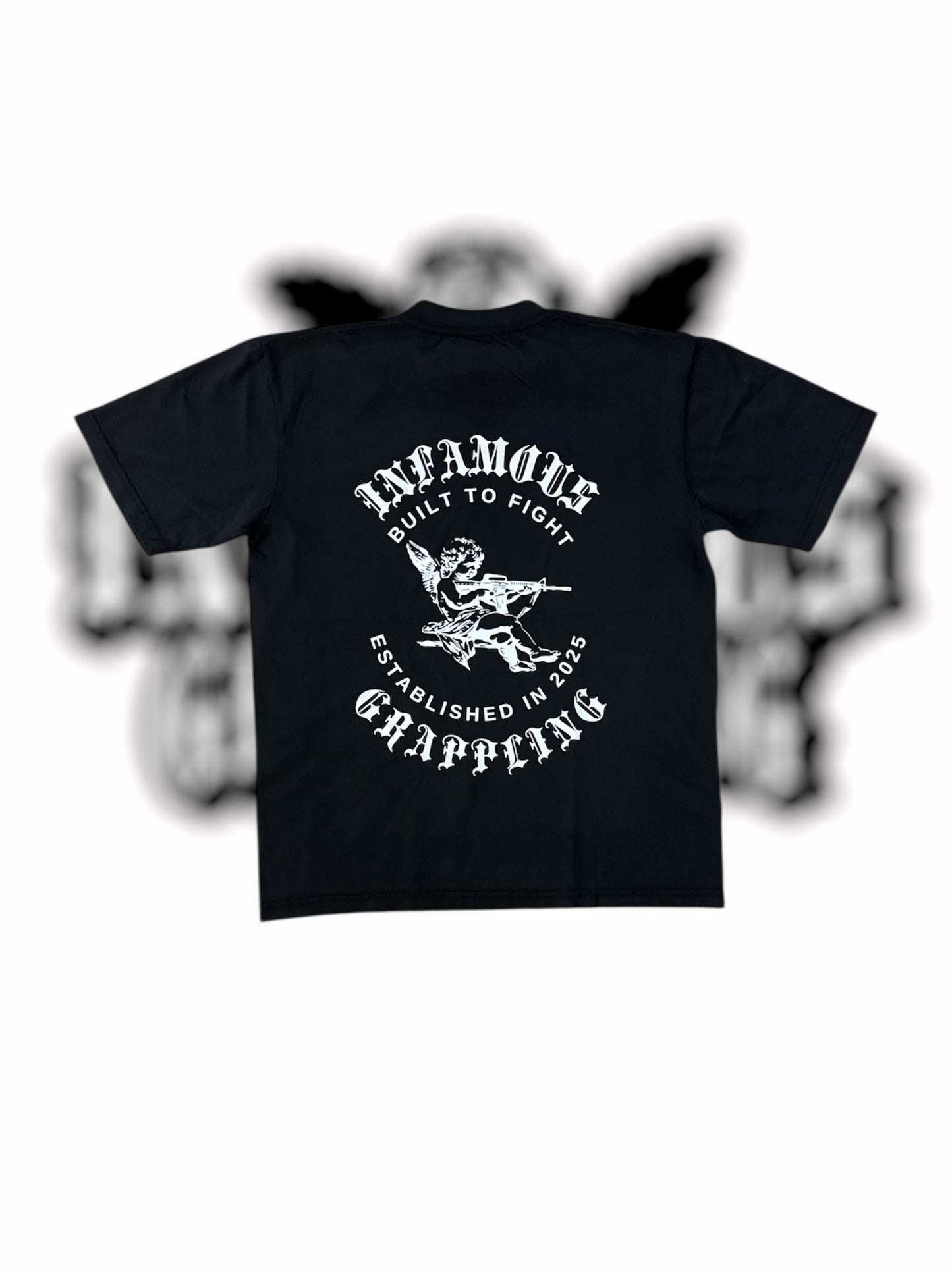 Heavyweight Boxy Black T-Shirt