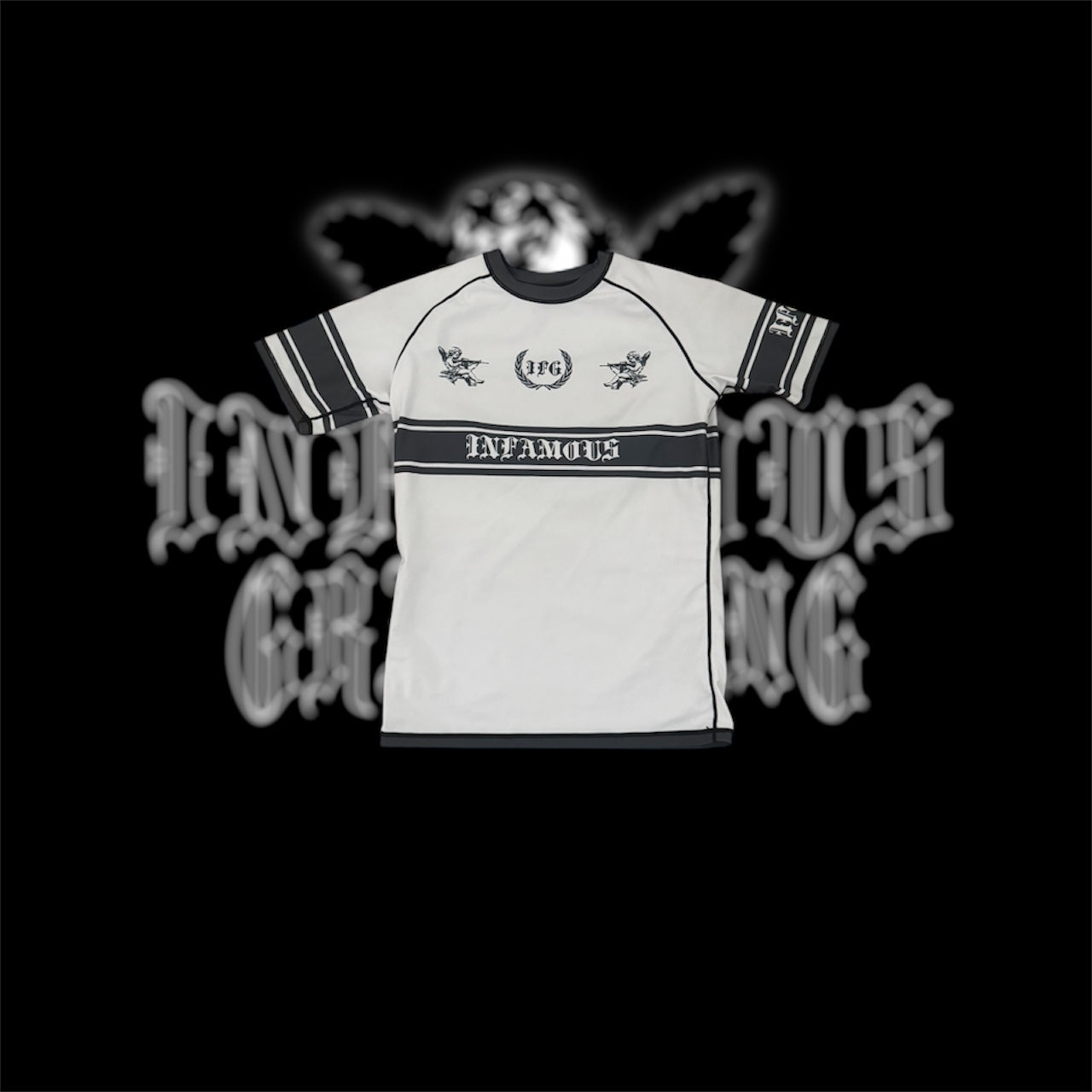 Infamous Grappling White Out Rashguard