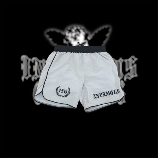 Infamous Grappling White Out Shorts
